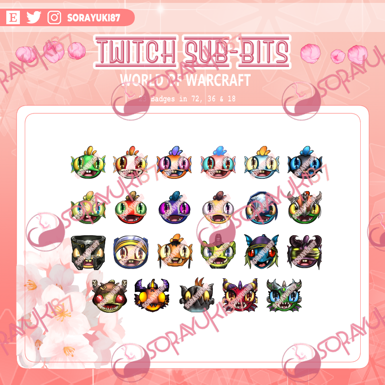 TWITCH BADGES Murkys World of Warcraft