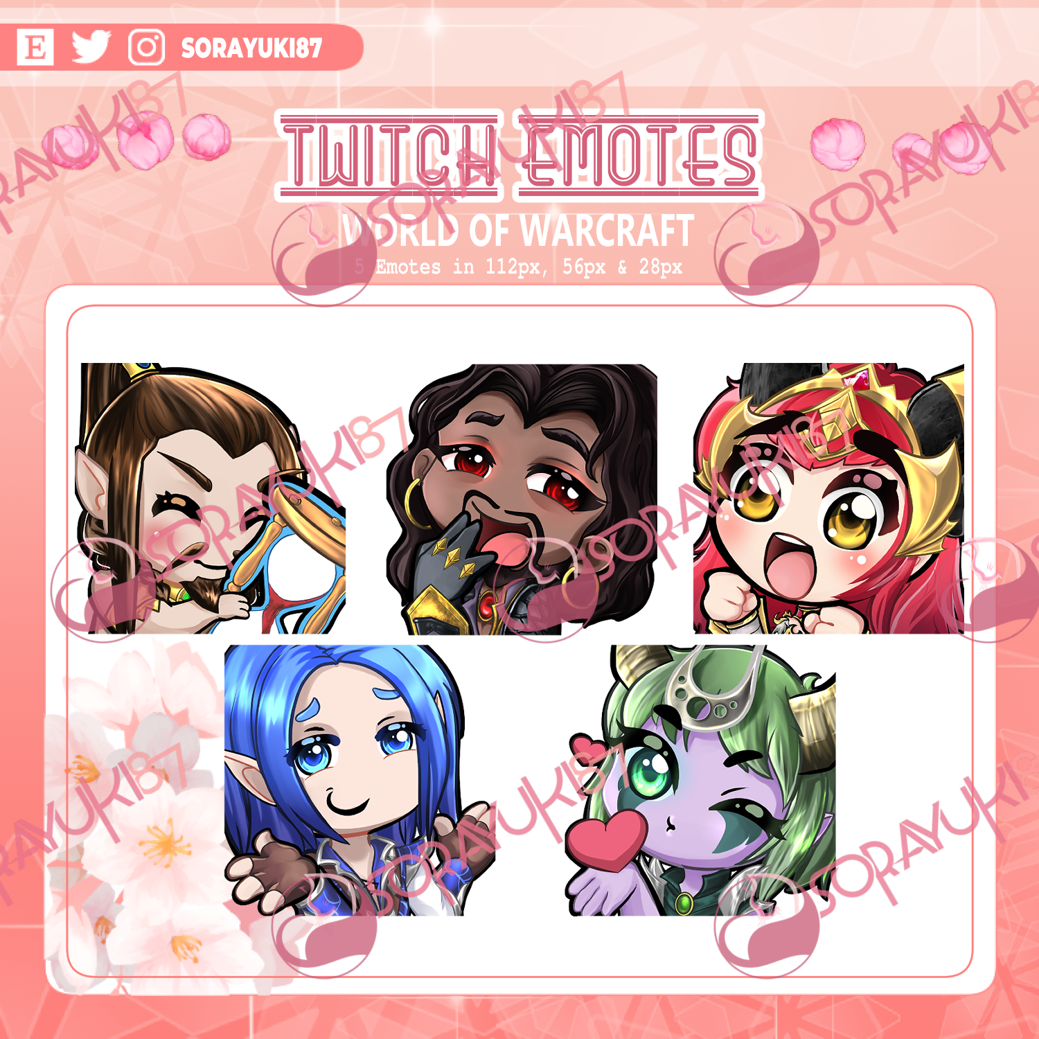 TWITCH EMOTES Dragonflight World of Warcraft