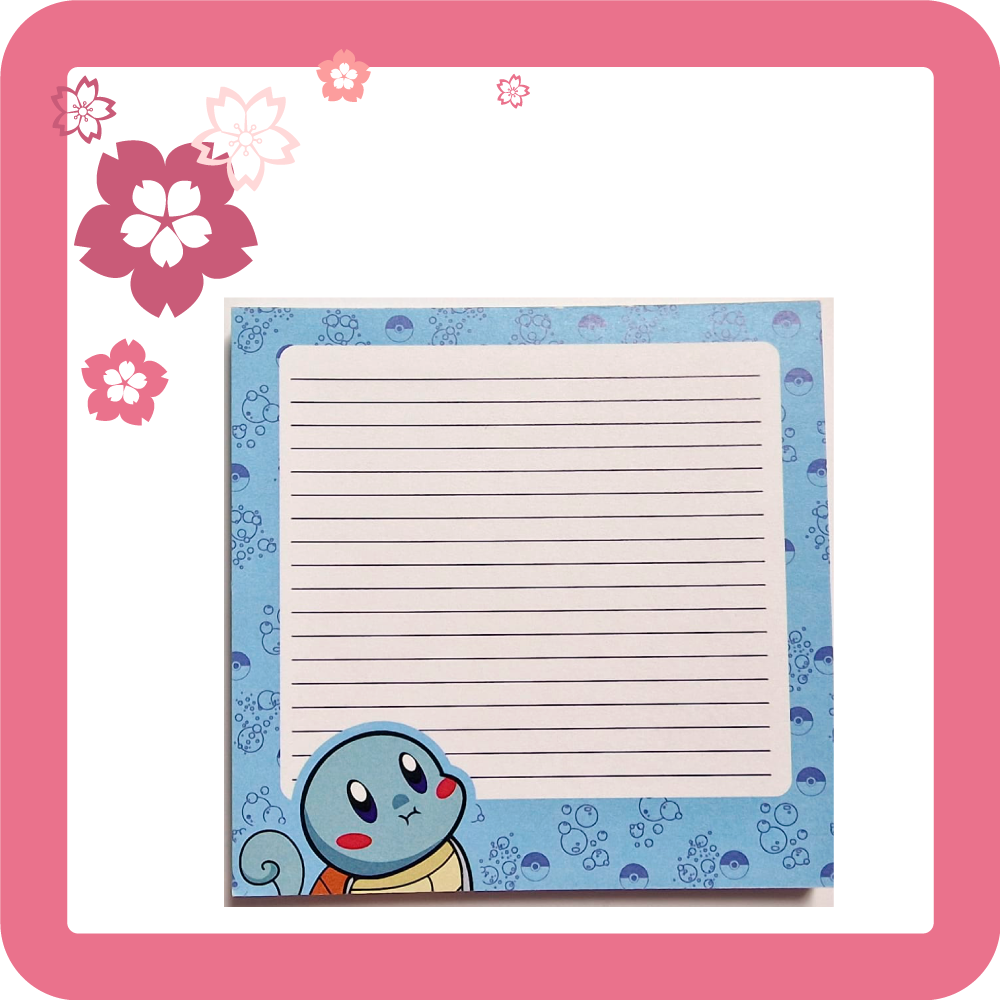 Libreta Pokémon — Squirtle