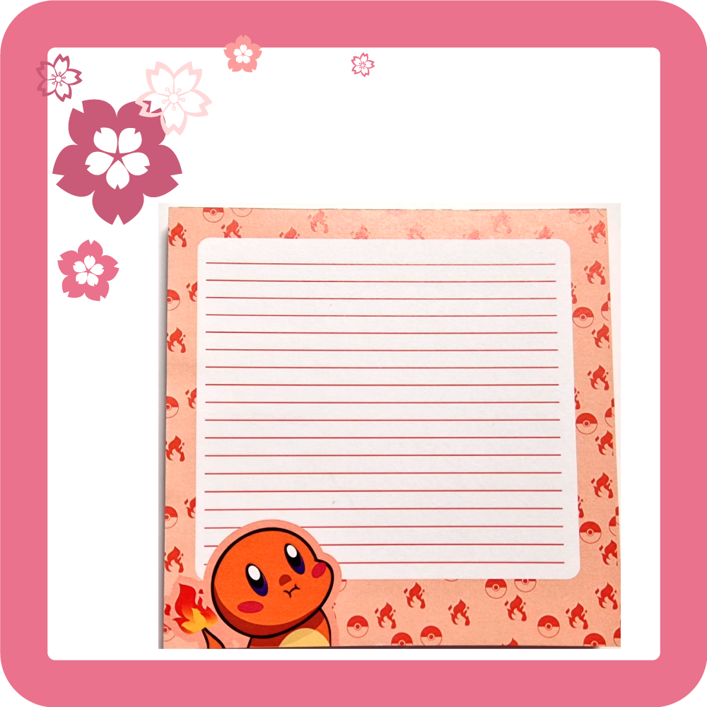 Libreta Pokémon — Charmander